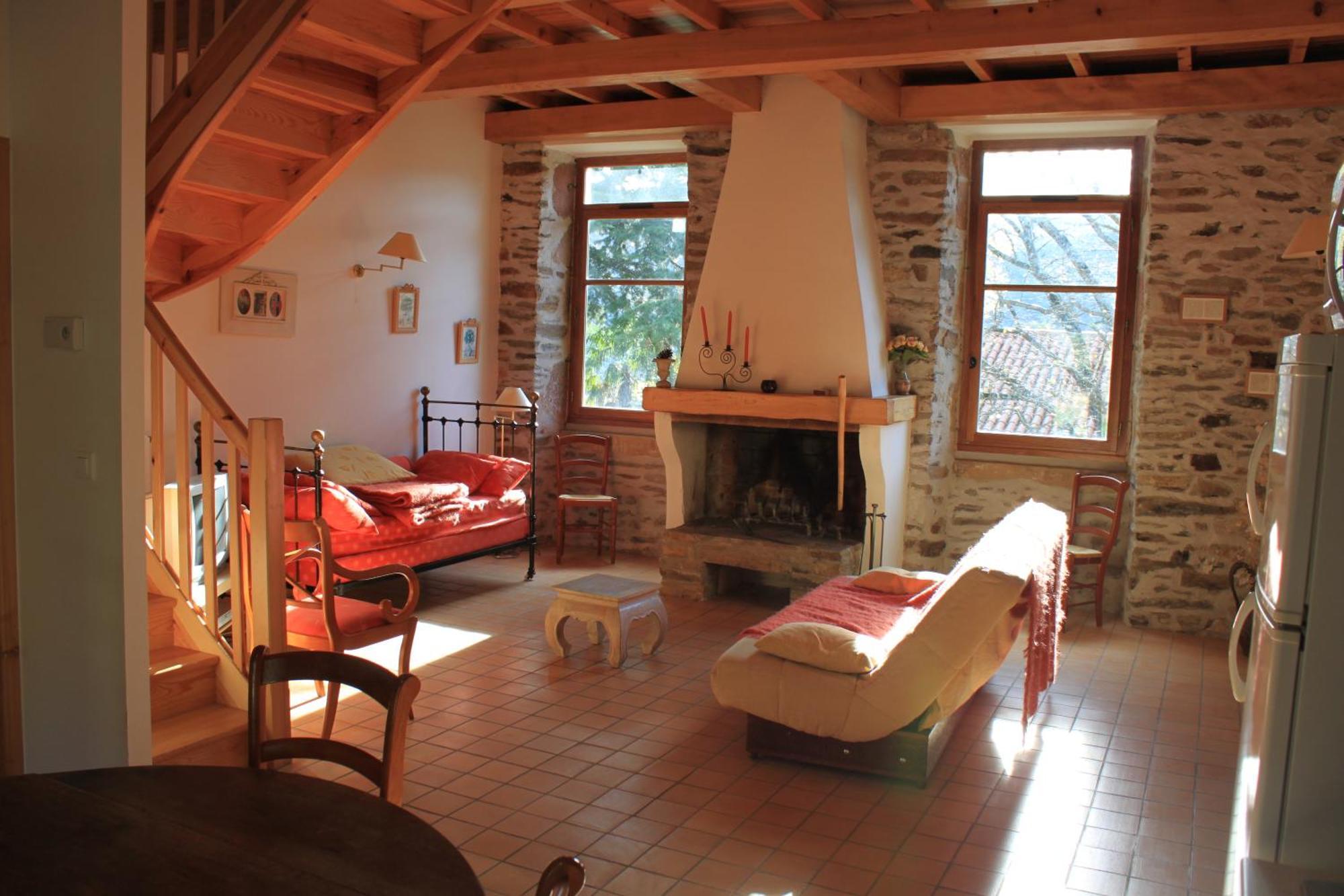 Château de Colombières sur Orb Chambre photo
