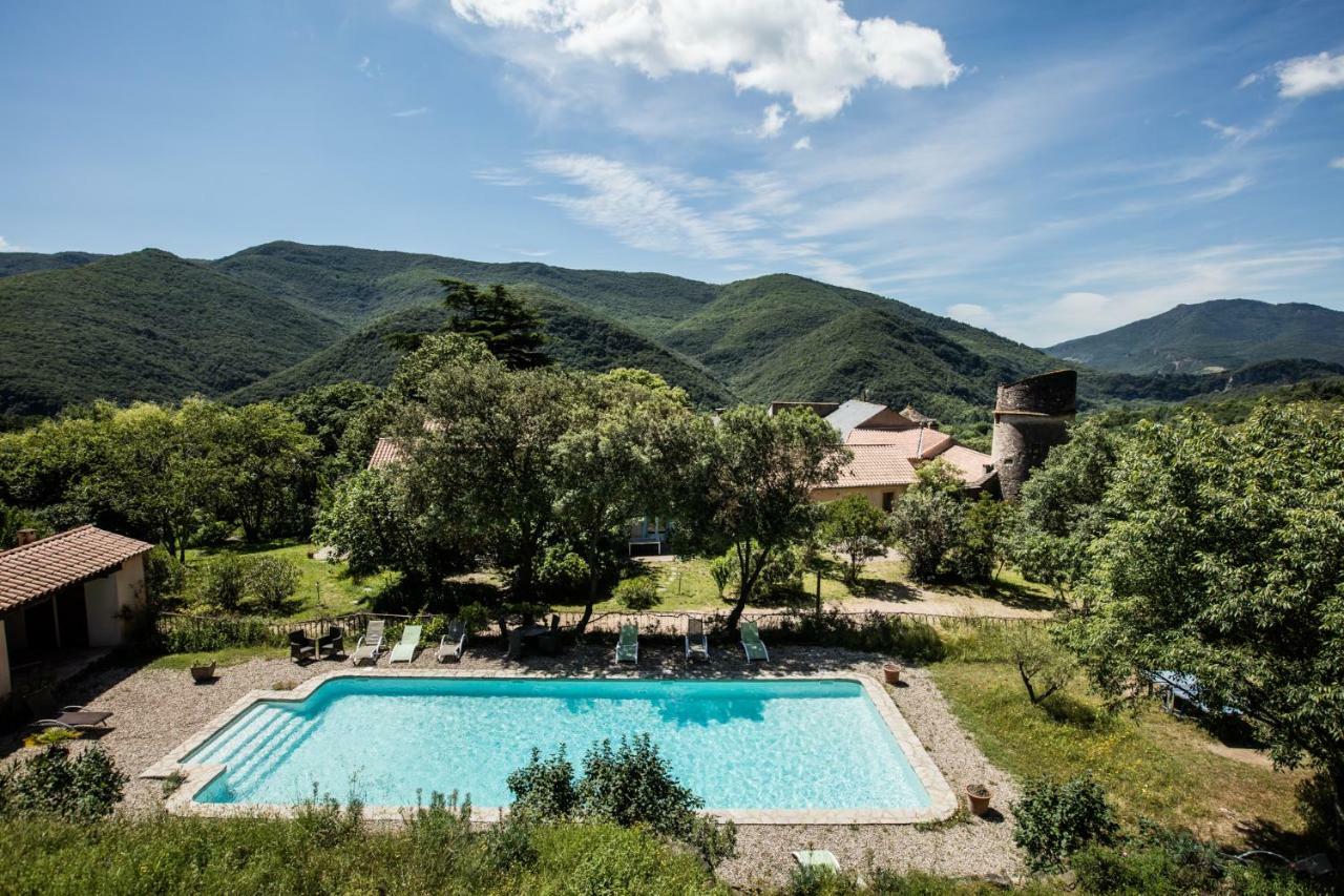 Château de Colombières sur Orb Extérieur photo